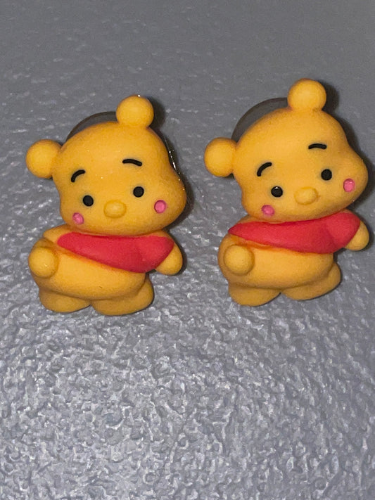 Winnie the Pooh Croc Charm Pair￼