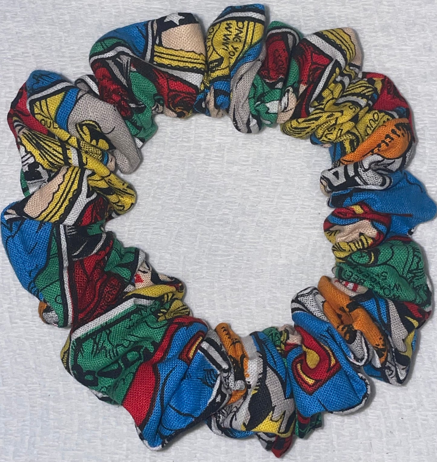 Comic Book Scrunchie