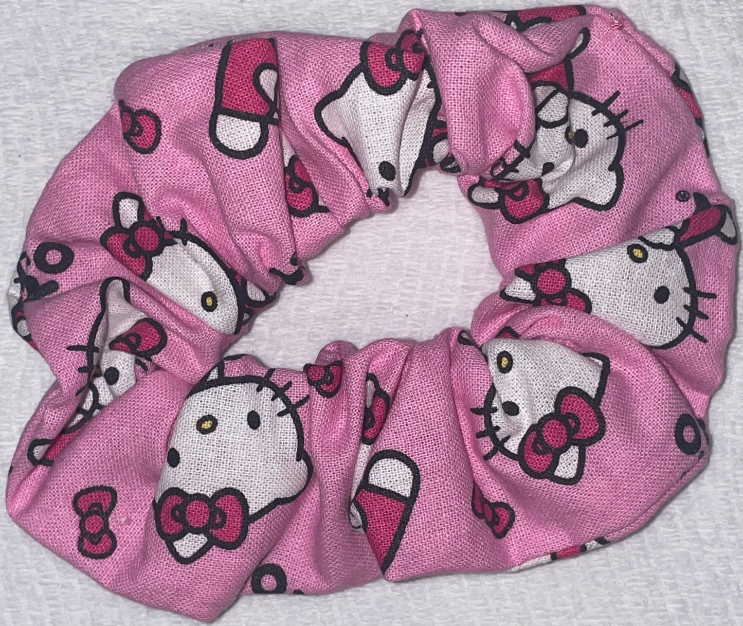 Light Pink Hello Kitty Bow & Scrunchie