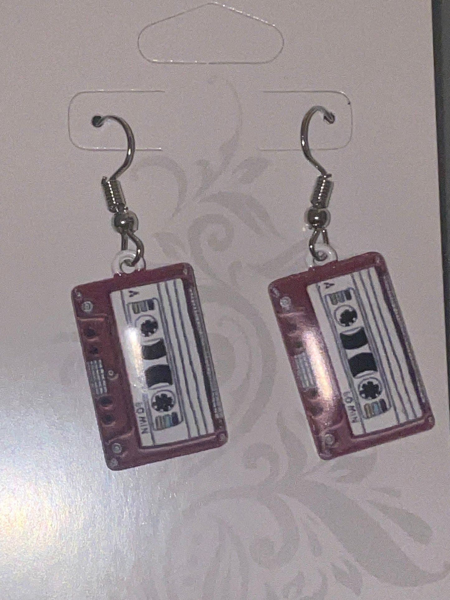 8 Track Earrings