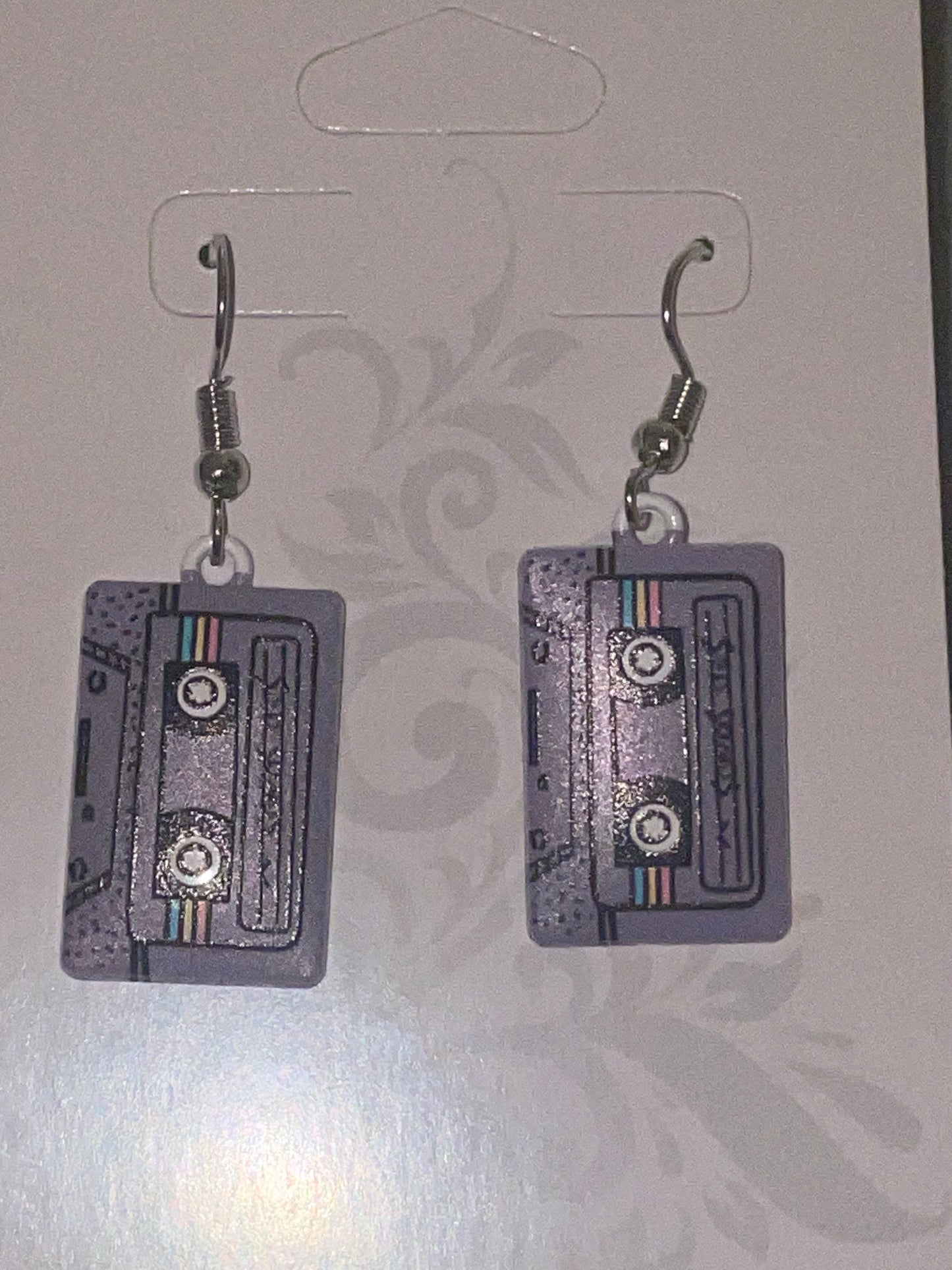 8 Track Earrings