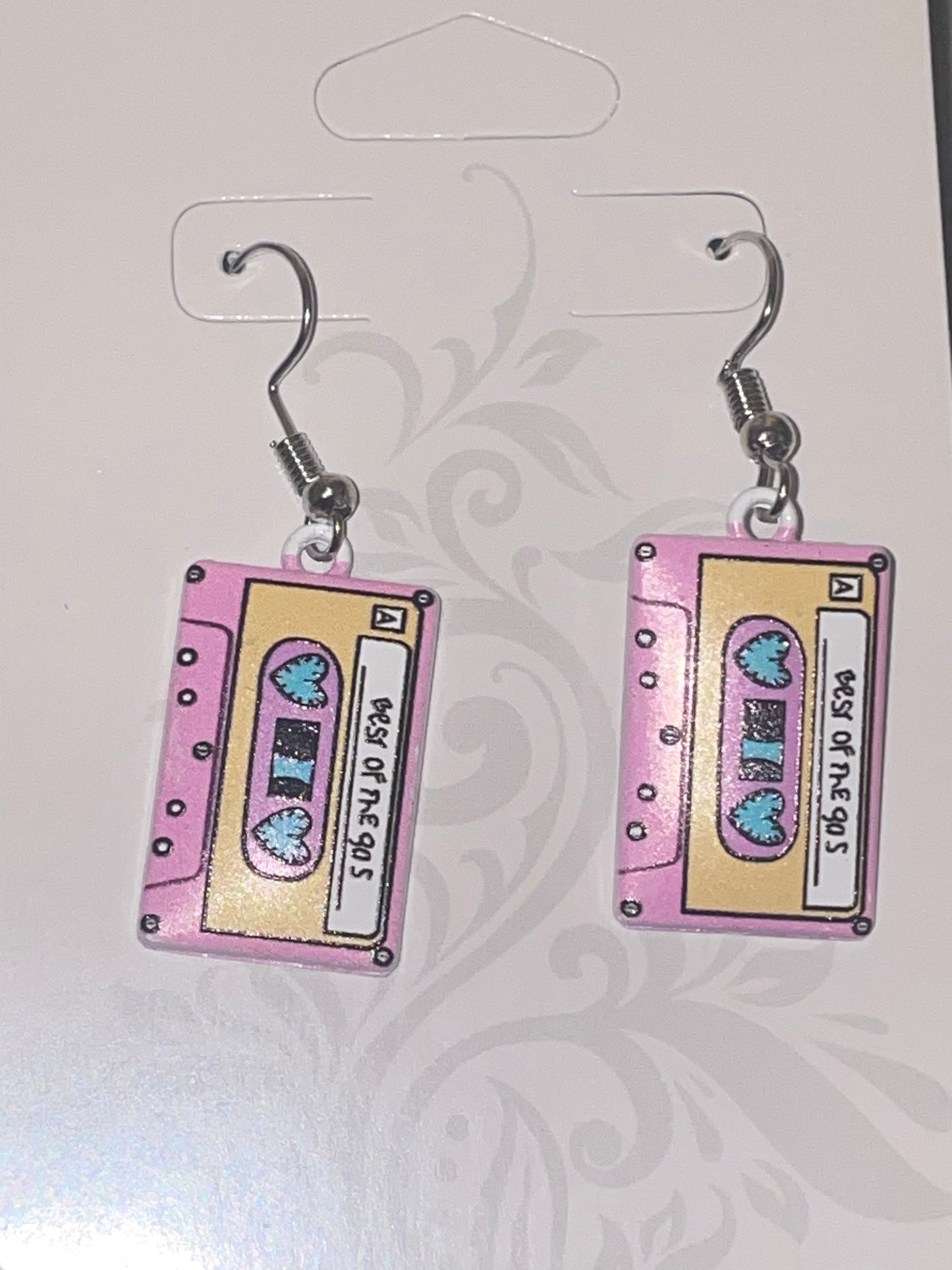 8 Track Earrings